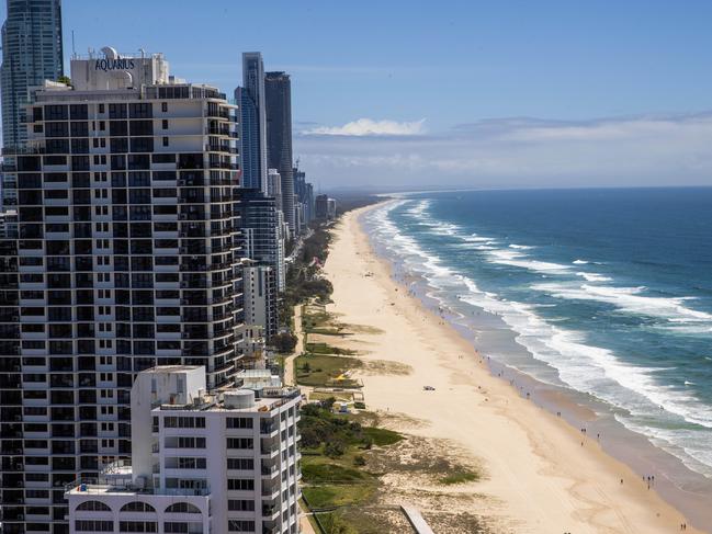 Gold Coast skyline. Tourism / Real Estate / Holidays / Summer Weather / BeachPicture: Nigel Hallett