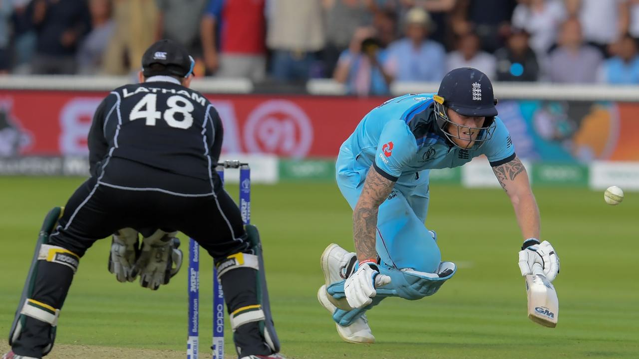Ben Stokes should have been awarded five runs instead of six.