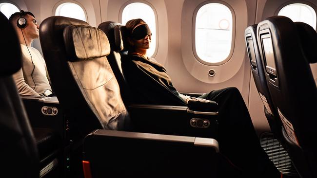 Jetstar business class on a Boeing 787-8.