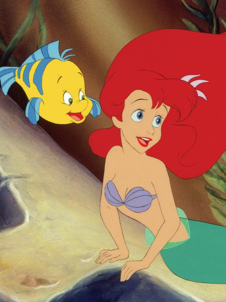 The cartoon Little Mermaid. Picture: Disney