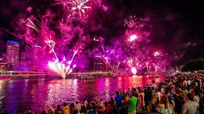 Pretty in pink. Picture: AAP/Glenn Hunt