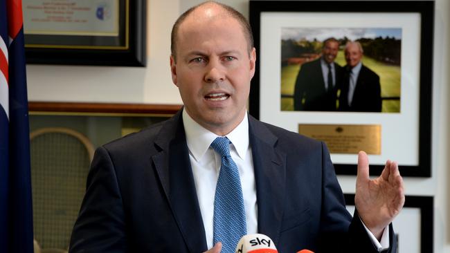 Treasurer Josh Frydenberg said Covid disaster payments were helping those who needed it most. Picture: NCA NewsWire/Andrew Henshaw