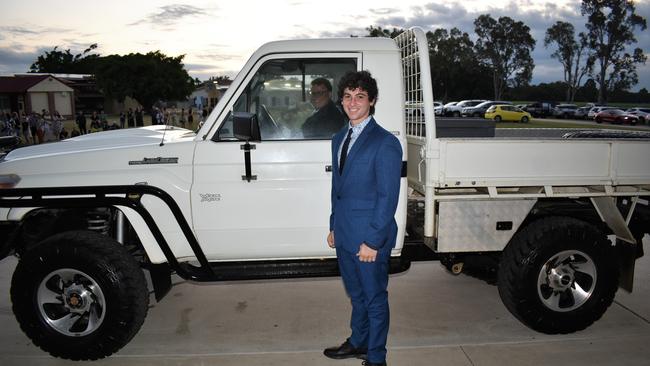 Nicholas Maslin. Photographs from the Gilroy Santa Maria College Formal 2022 in Ingham on Friday night. Picture: Cameron Bates