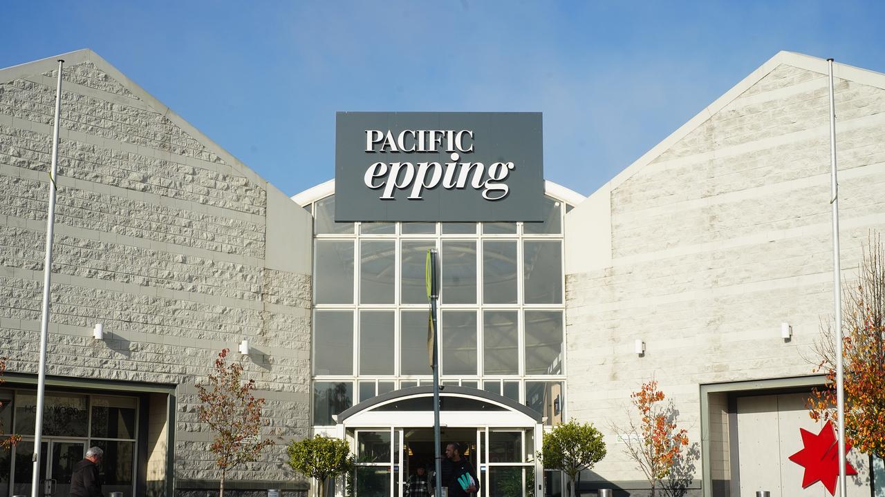 Management for Pacific Epping have put on extra security to patrol the area after the violent incident took place outside the shopping centre on Friday night. Picture: NewsWire / Luis Enrique Ascui