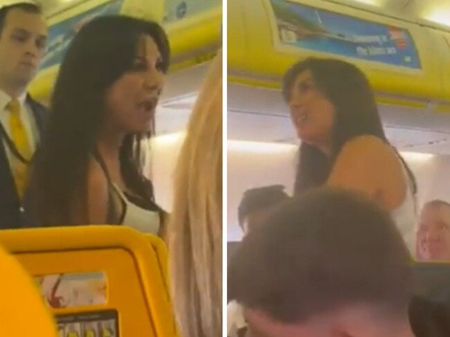 Ryanair passenger goes on X-rated rant