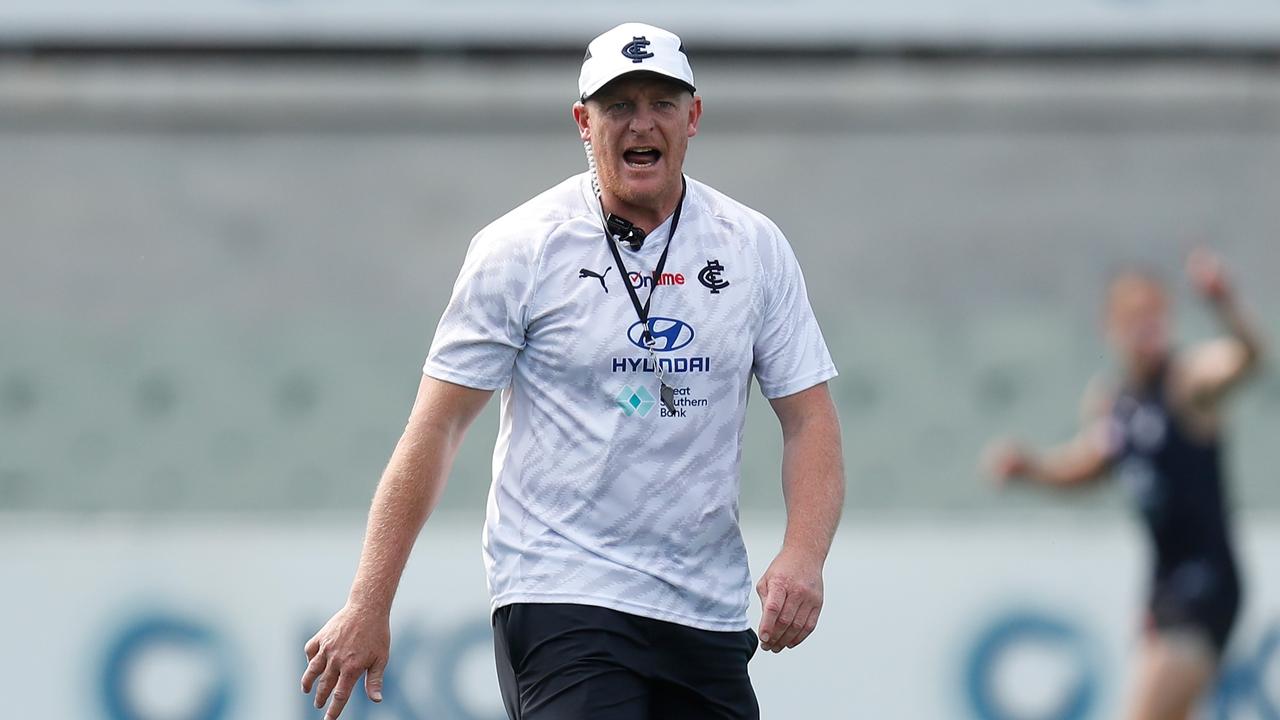 Michael Voss is the new man in charge for the Blues. Picture: Getty Images