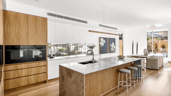 The MasterChef-worthy kitchen. Picture: Nelson Alexander.