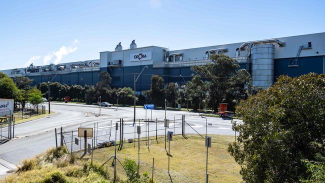 The Orora paper mill at Matraville (pictured) has plans to build a waste incinerator plant. Picture: Monique Harmer