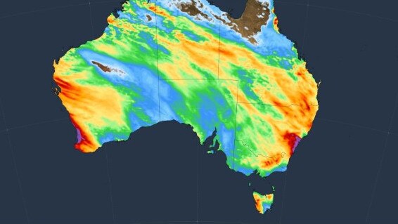 Rain will fall over much of the continent from May 29 onwards. Picture: Weatherzone