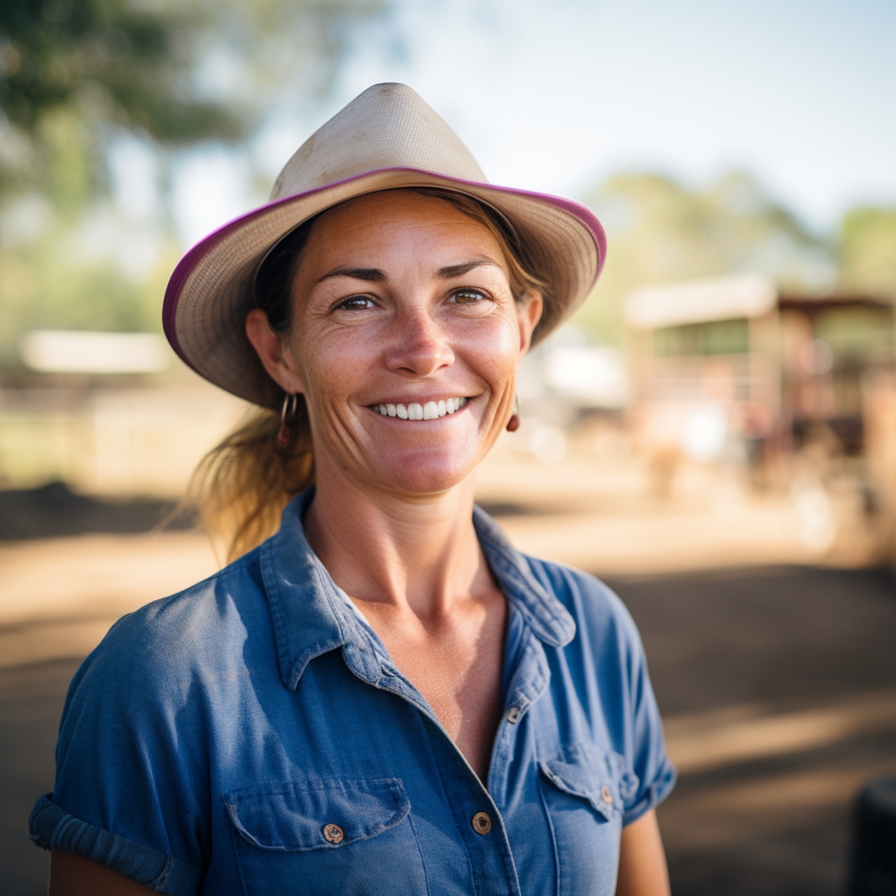 An ‘average’ Nanango woman, generated by News Corp used AI-software, named Mary.