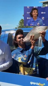 ‘This is crazy’: Million Dollar Fish reeled in by NT teenager