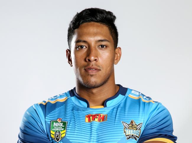 Oshae Tuiasau, 2016 Gold Coast Titans headshot. Photo – NRL Photos