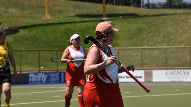 Photos from Darwin B-grade hockey grand final day. Picture: Darcy Jennings.