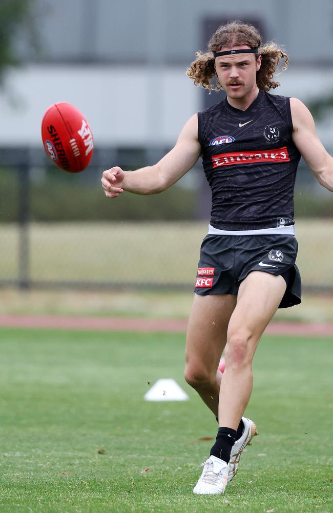 Can Harry Demattia break into Collingwood’s best team to start the season? Picture: Mark Stewart