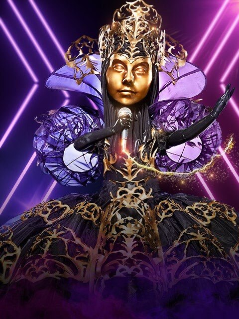 The Queen from The Masked Singer. Source: Network Ten