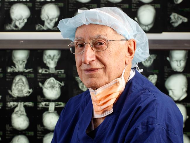 2/11/17 Professor David David AC is a specialist in the area of Craniomaxillofacial Surgery. David was recently awarded SA Australian of the Year. Picture by Matt Turner.