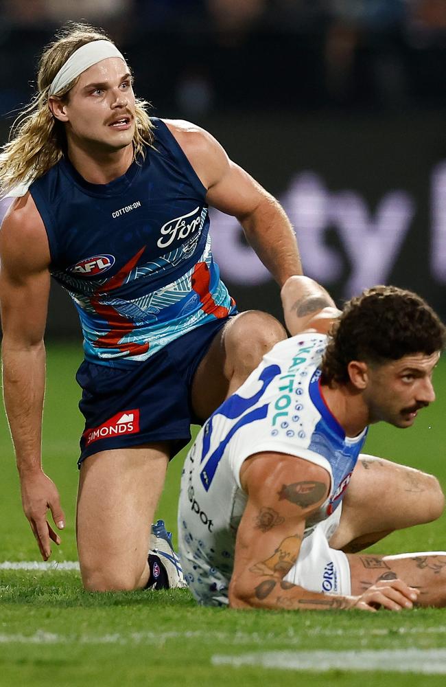 Smith playing against his former side. Picture: Getty Images