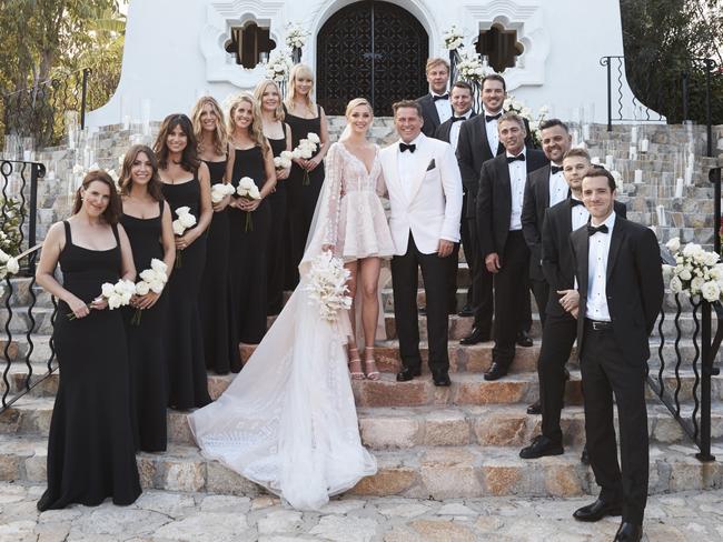 Karl Stefanovic has married Jasmine Yarbrough in Mexico. Picture: Supplied