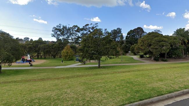 Creedon Drive Park at Kearneys Spring, Toowoomba. Picture: Google Maps