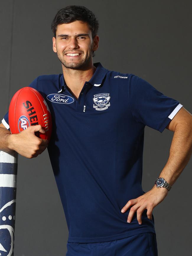 Emerson Jeka during his time at Geelong.