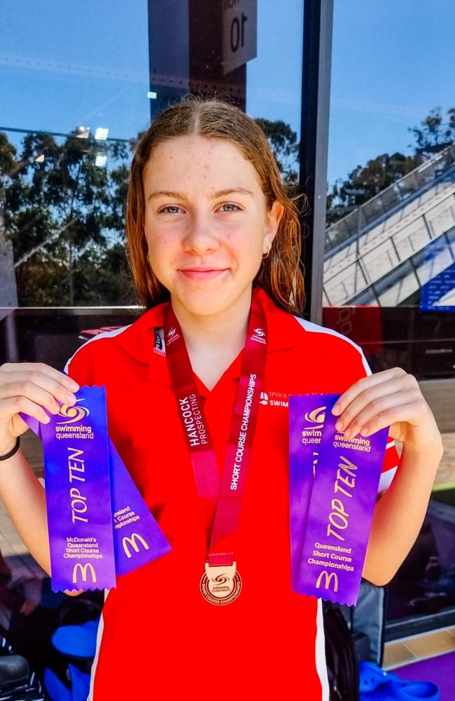 Ipswich Grammar Swimming Club's Summer Groves.