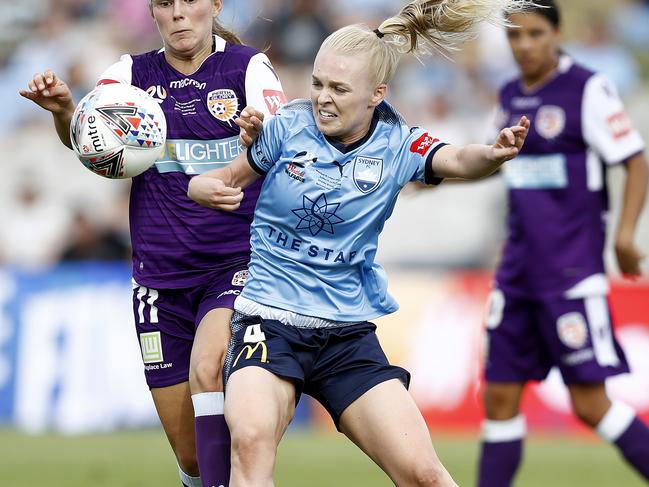 Sydney FC’s Elizabeth Ralston will make her Matildas debut against the US. Picture: Getty Images 