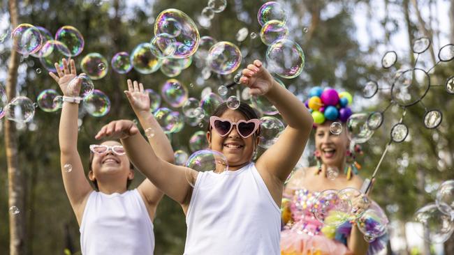 Sydneysiders embrace Australia Day at Parramatta Park last year. Picture: Ken Leanfore