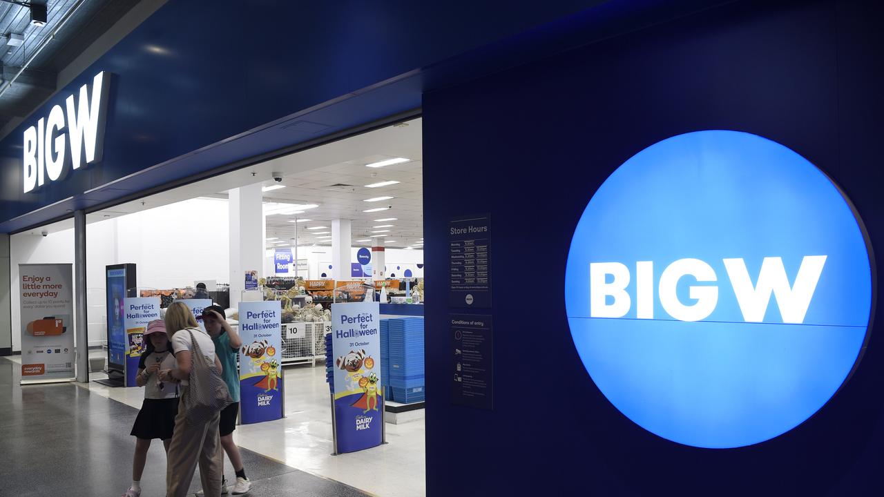 Big W has announced a major returns policy change. Picture: NewsWire / Andrew Henshaw