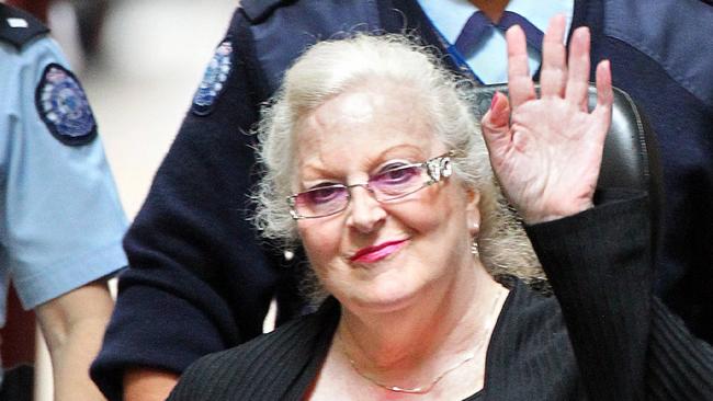 09/03/2011 NEWS: Judy Moran leaves the Supreme Court after she is found guilty of murder. Pic. Alex Coppel