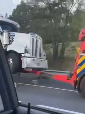 ‘100m in 15 mins’: M1 standstill as truck driver falls asleep at wheel