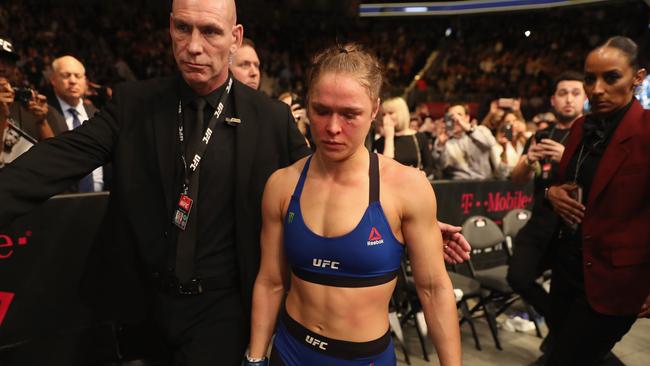 Dana White doesn’t want to see Rousey in the octagon again.