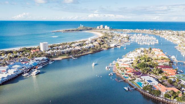 The Wharf Mooloolaba, bottom left.