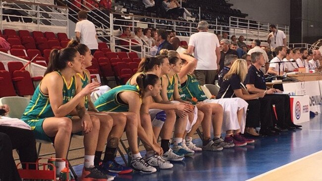 Marianna Tolo returned from injury for the Opals in their match against France.