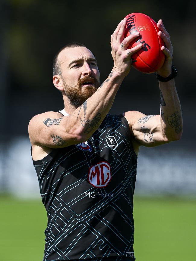 Charlie Dixon is in the mix for Port Adelaide. Picture Mark Brake