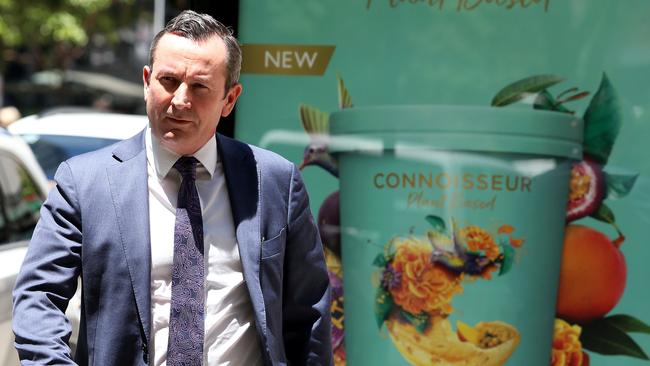 WA Premier Mark McGowan. Picture: Colin Murty The Australian