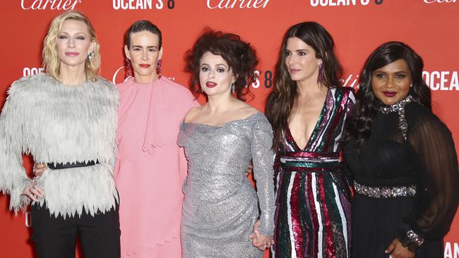 The actresses were all dressed to the nines. (Photo by Joel C Ryan/Invision/AP)