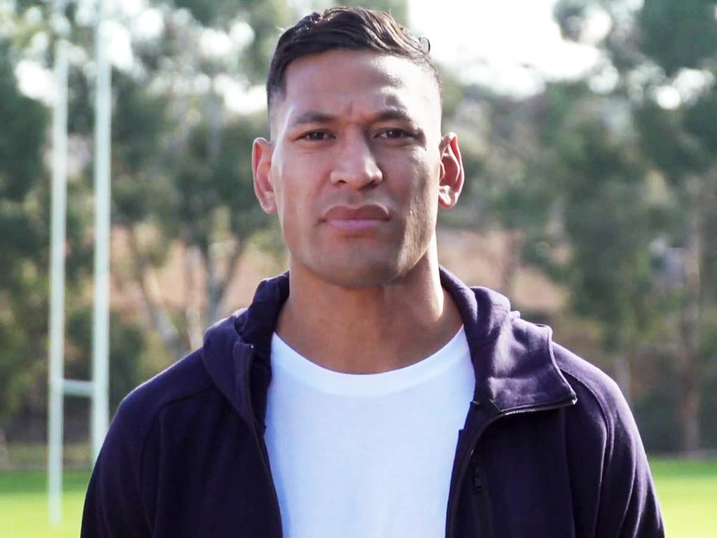 Israel Folau asks for donations to fund his legal fees.