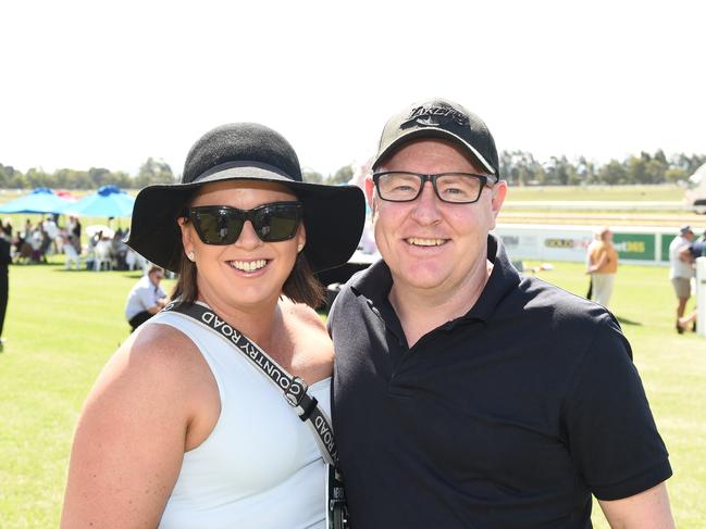 Bairnsdale Cup 2025. Kate Levins and Paul Levins. Picture: David Smith
