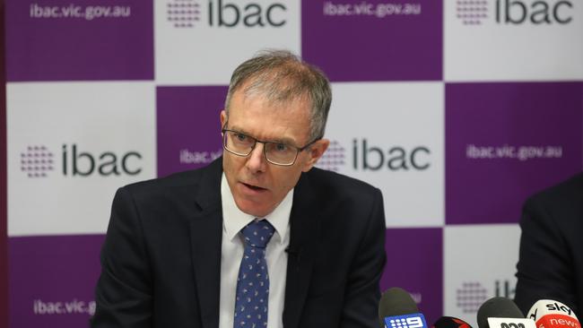 Acting IBAC Commissioner Stephen Farrow. Picture: David Crosling