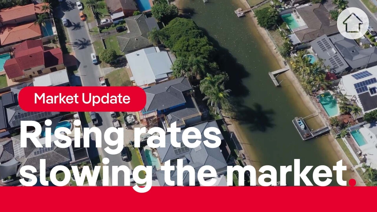 Rising interest rates slow the market