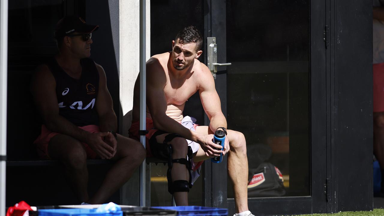 Corey Oates pictured at the Brisbane Broncos training in Red Hill, Brisbane May 1st 2023. (Image/Josh Woning)