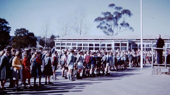 Ashwood Primary School in the 1960s. Picture: Brad Langham