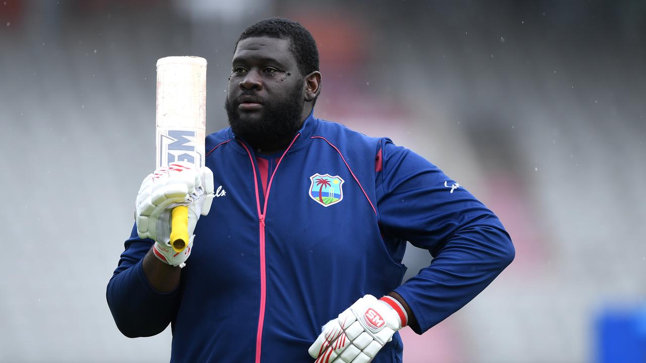 The West Indies could unleash 140 kilogram man mountain Rahkeem Cornwall against England.