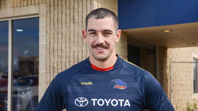 Taylor Walker wanted to repay the loyalty the Crows have shown him through a tough year. Picture: NCA NewsWire