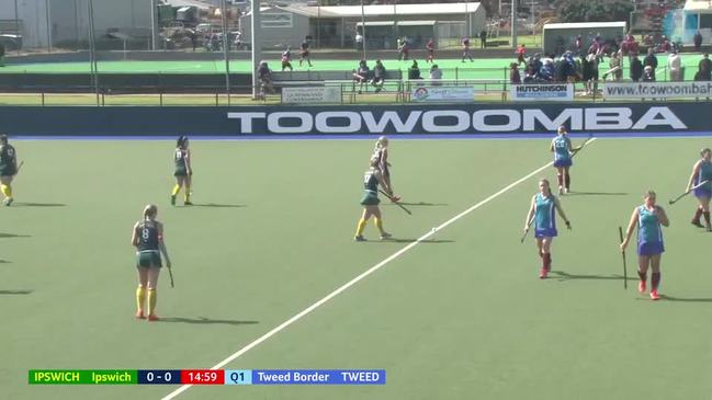 REPLAY: Qld State Hockey Championships - Ipswich vs Tweed Border (Women's)