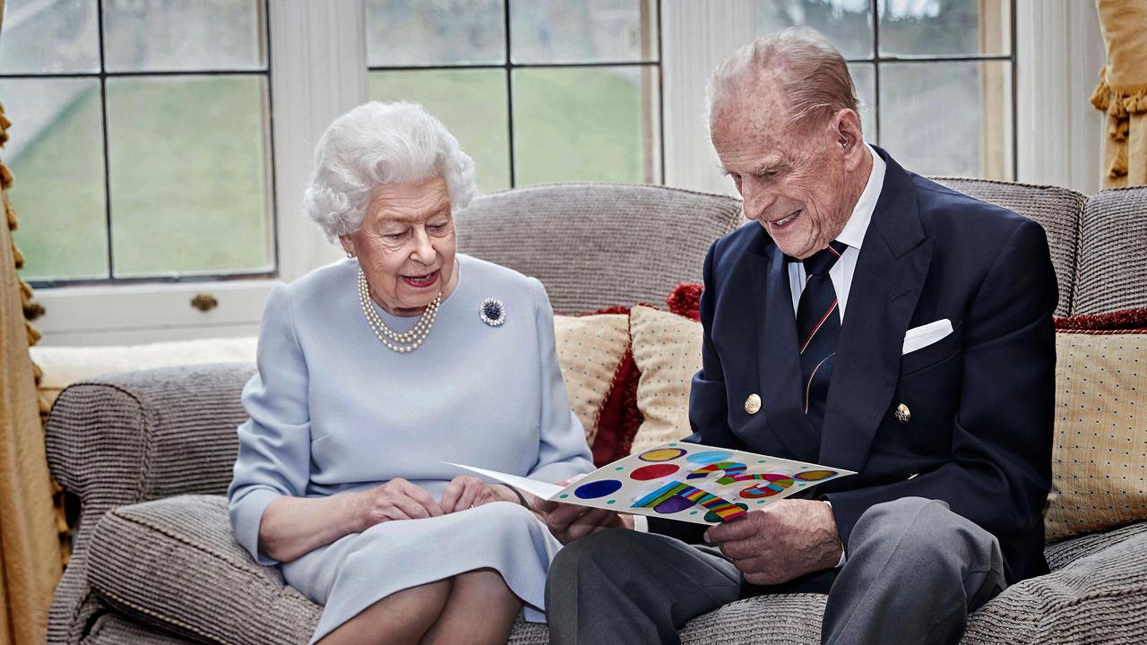 The Queen and Prince Philip. Picture: Chris Jackson/Buckingham Palace/AFP