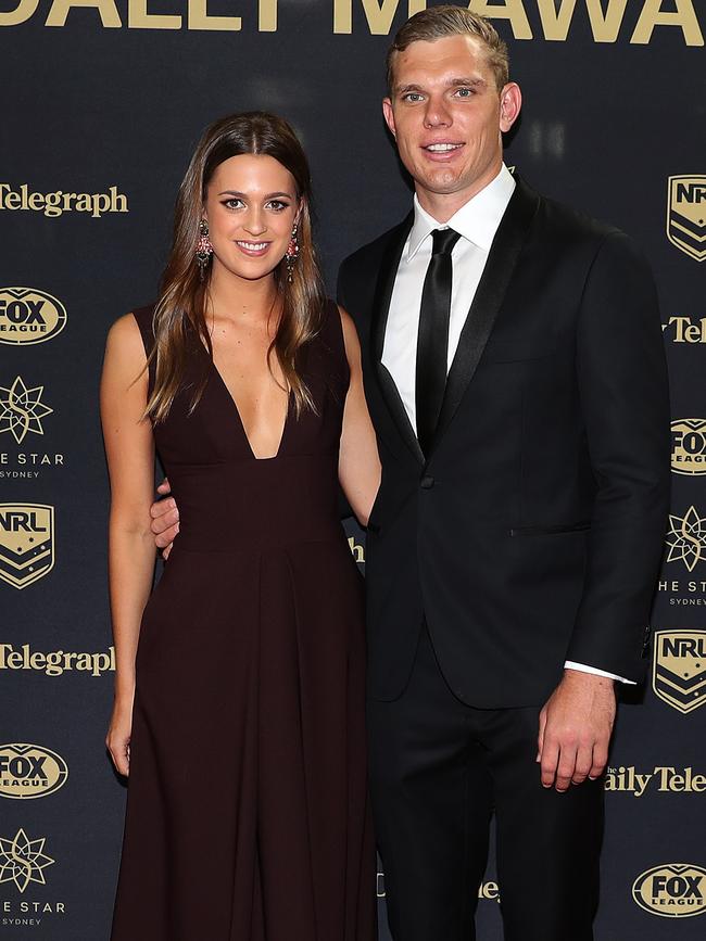 The former Queensland supporter also jumped ship to NSW after she started dating Trbojovic. Picture: Brett Costello