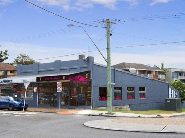 Former premises at the location of the proposed redevelopment of the commercial block. Picture: Supplied