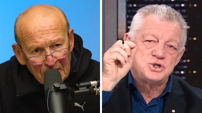 Buzz Rothfield says Channel 9 viewers have caught onto Phil Gould’s mistruths. Image: Off the Record/Nine