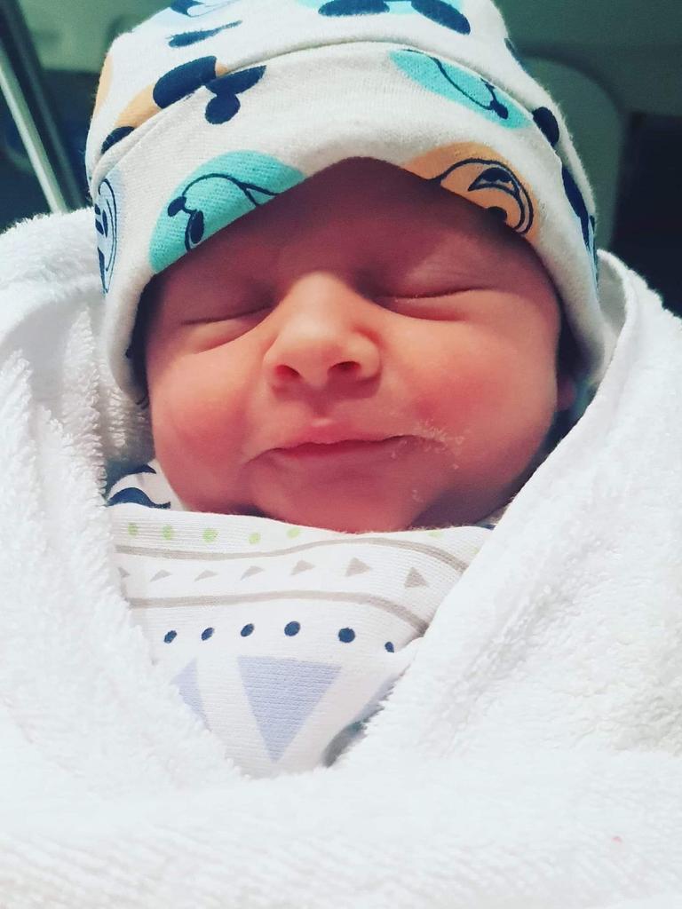 07/02/2019 - Jylen Barry Cockshutt, Enjoying his first drink of milk. Picture: Samantha Richardson